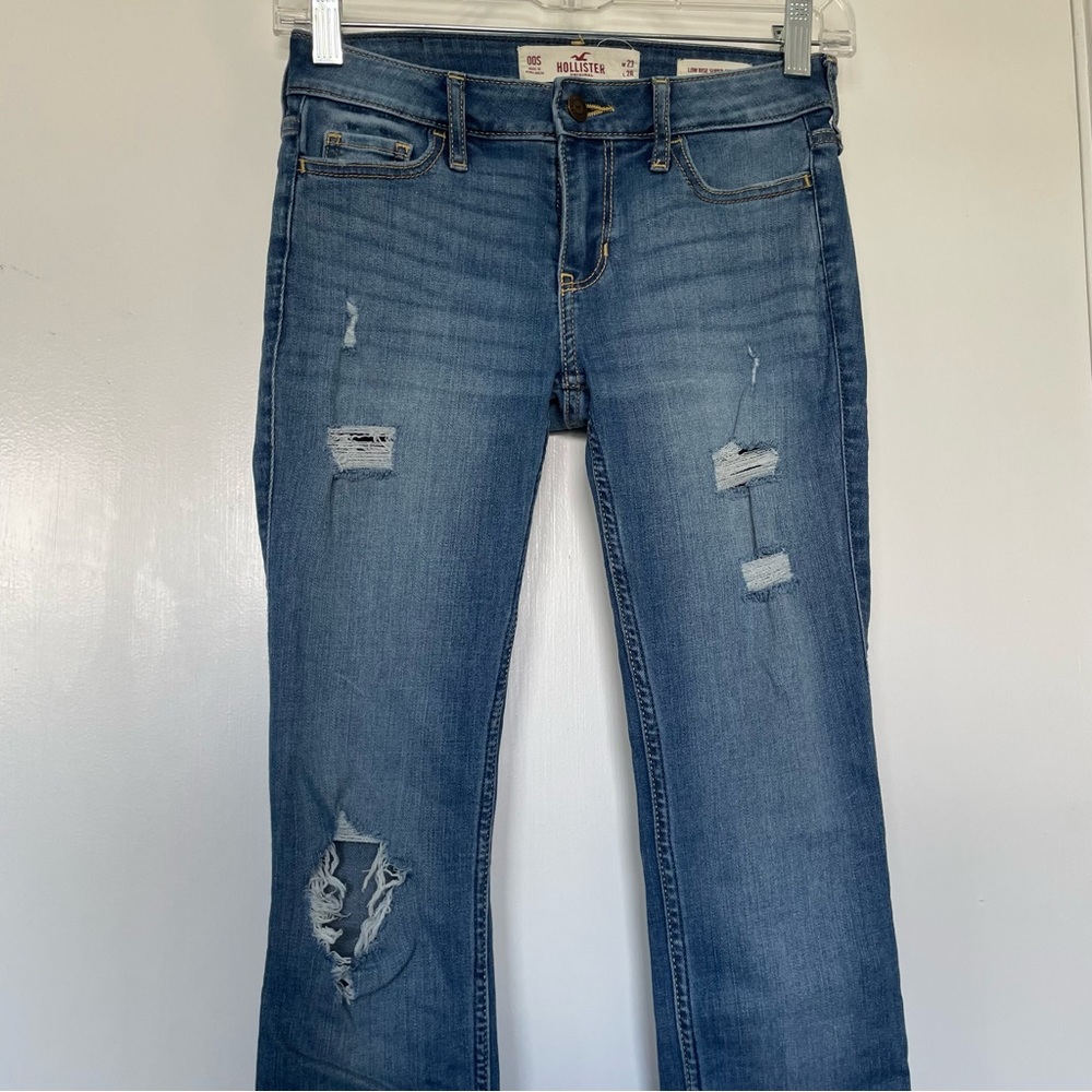 Hollister skinny jeans distressed low-rise - Picture 3 of 5